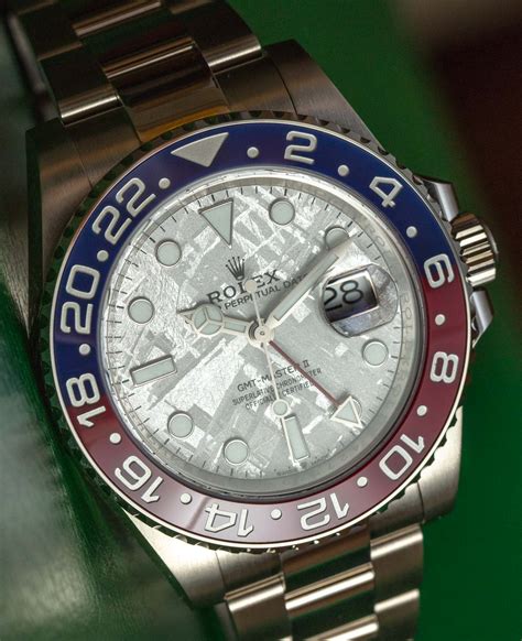 rolex meteorite watch|rolex pepsi meteorite dial.